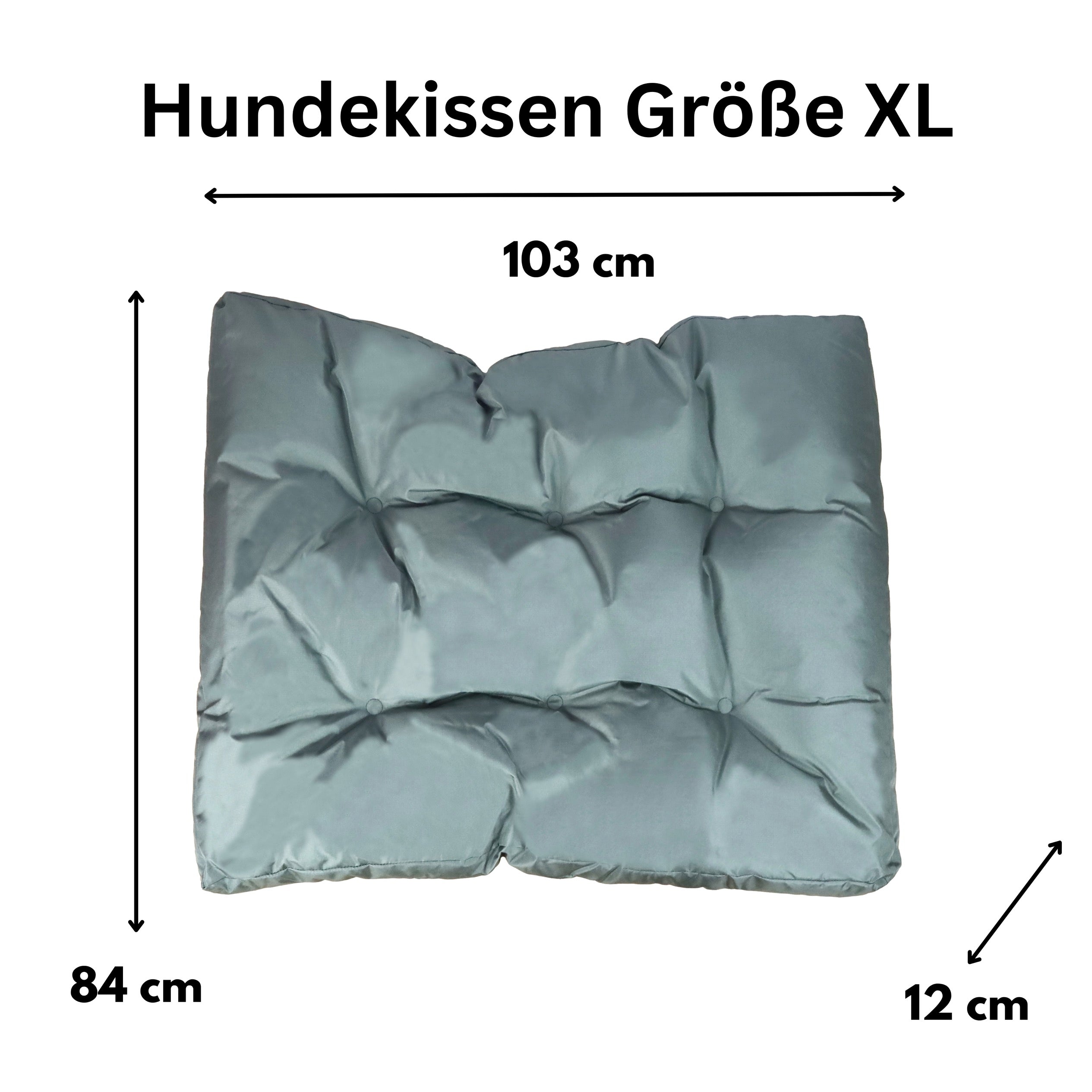 FROSAL Hundekissen Größe XL
