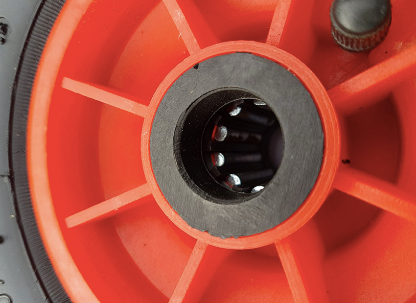 FROSAL Ersatzrad Luftbereifung - Rad für Bollerwagen oder Sackkarre Nabe 20mm/75mm