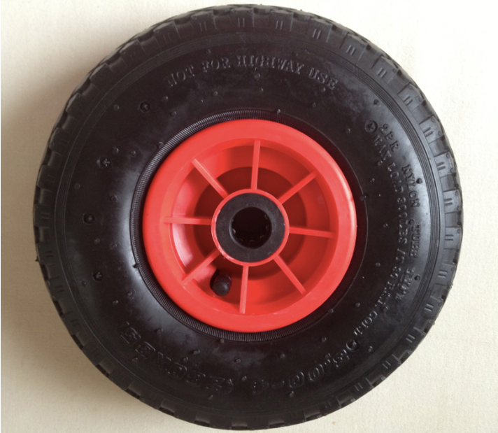 FROSAL Ersatzrad Luftbereifung - Rad für Bollerwagen oder Sackkarre Nabe 20mm/75mm