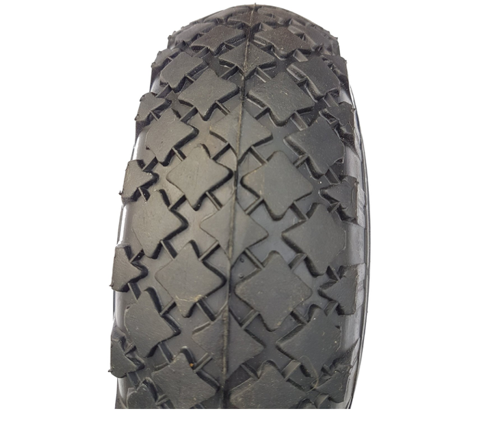 FROSAL Ersatzrad - PU Rad Nabe 25mm/75mm für Bollerwagen oder Sackkarre pannensicher