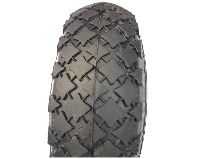 FROSAL Ersatzrad Nabe 25mm/75mm - Rad für Bollerwagen oder Sackkarre Luftrad