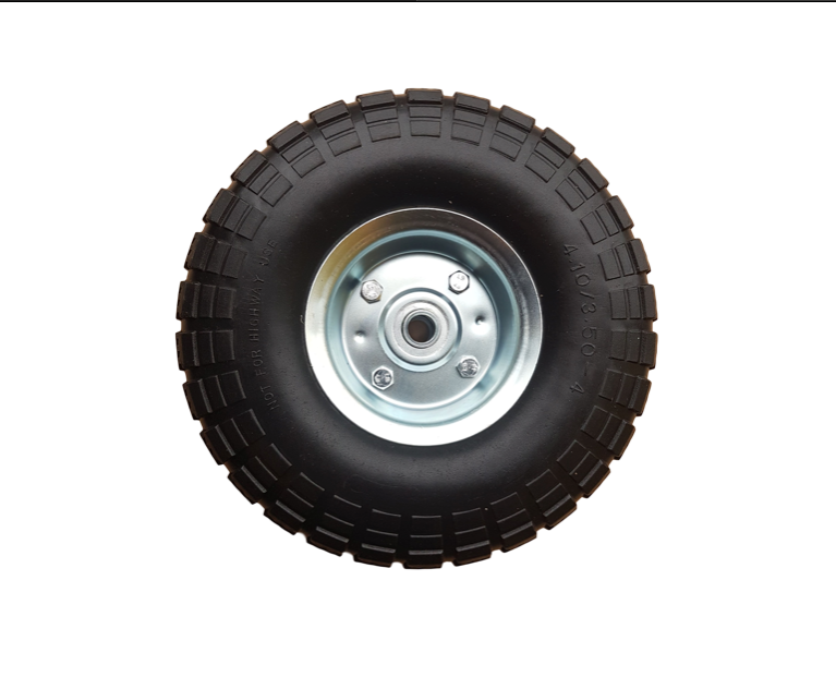 FROSAL Ersatzrad pannensicher Transportwagen 16 mm Achse Silber 4.10 / 3,50 - 4