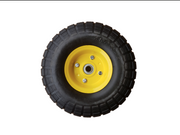FROSAL Ersatzrad Transportwagen pannensicher 16 mm Achse Gelb 4.10 / 3,50