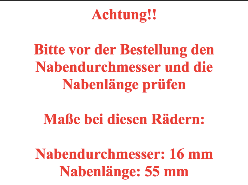 FROSAL Ersatzrad Transportwagen pannensicher 16 mm Achse Gelb 4.10 / 3,50