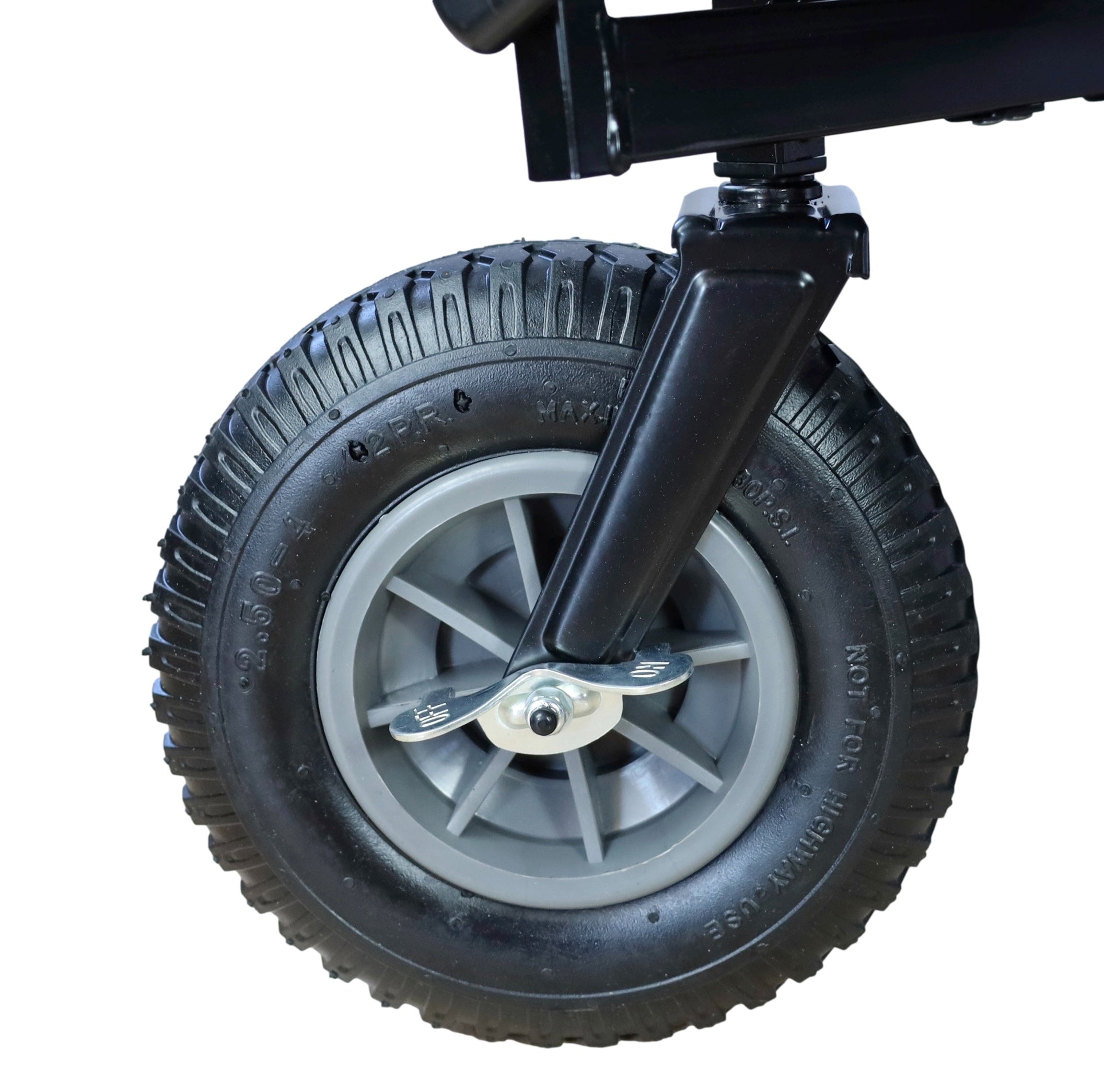 Handcart Nick PRO foldable with push handle roof &amp; brake grey