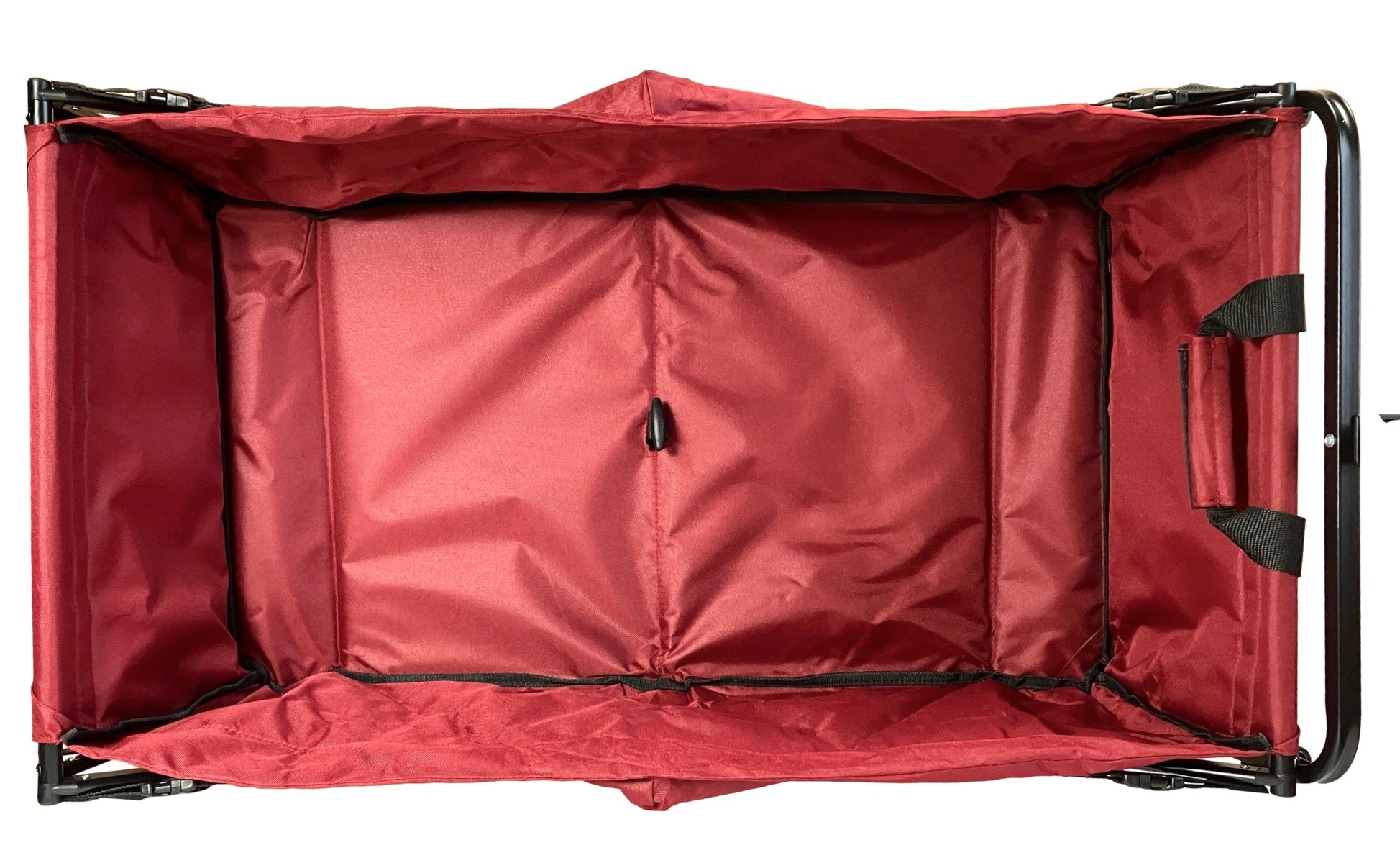FROSAL handcart Nick PRO red foldable with push handle roof &amp; brake
