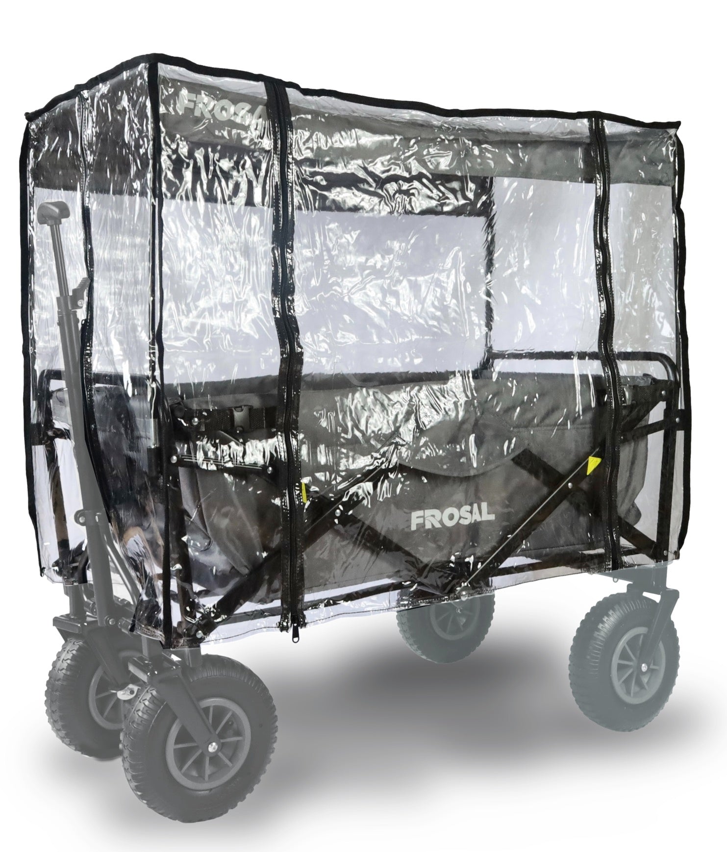 FRSAL Regenverdeck für Bollerwagen Nick Regenschutz