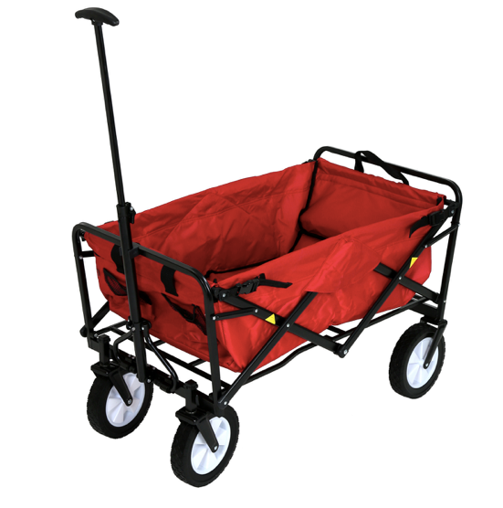 FROSAL Lars foldable handcart with roof