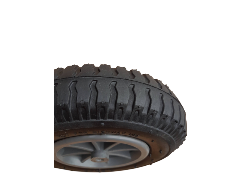 FROSAL spare wheel handcart Nick and Bel Sol grey pneumatic tyres wheel