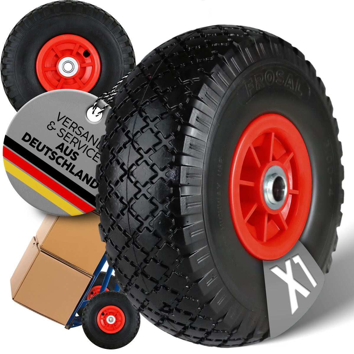2 x PU Rad+Befestigung pannensicher Ersatzrad Bollerwagen Sackkarre 260x85 25mm 2 x PU Rad+Befestigung pannensicher Ersatzrad Bollerwagen Sackkarre 260x85 25mm