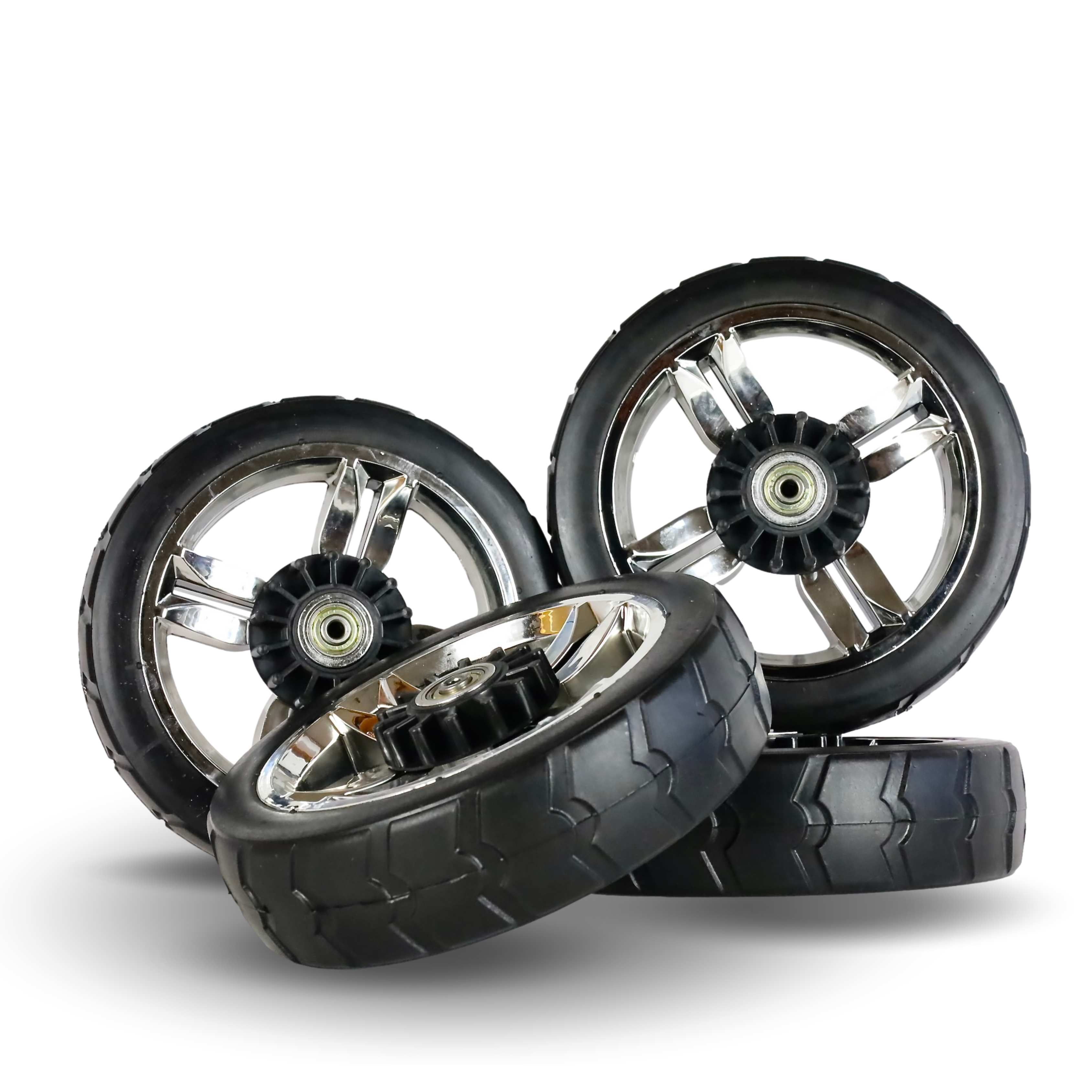 FROSAL Set mit 4 Rädern Bollerwagen Leo & Loki Fuxtec Kesser