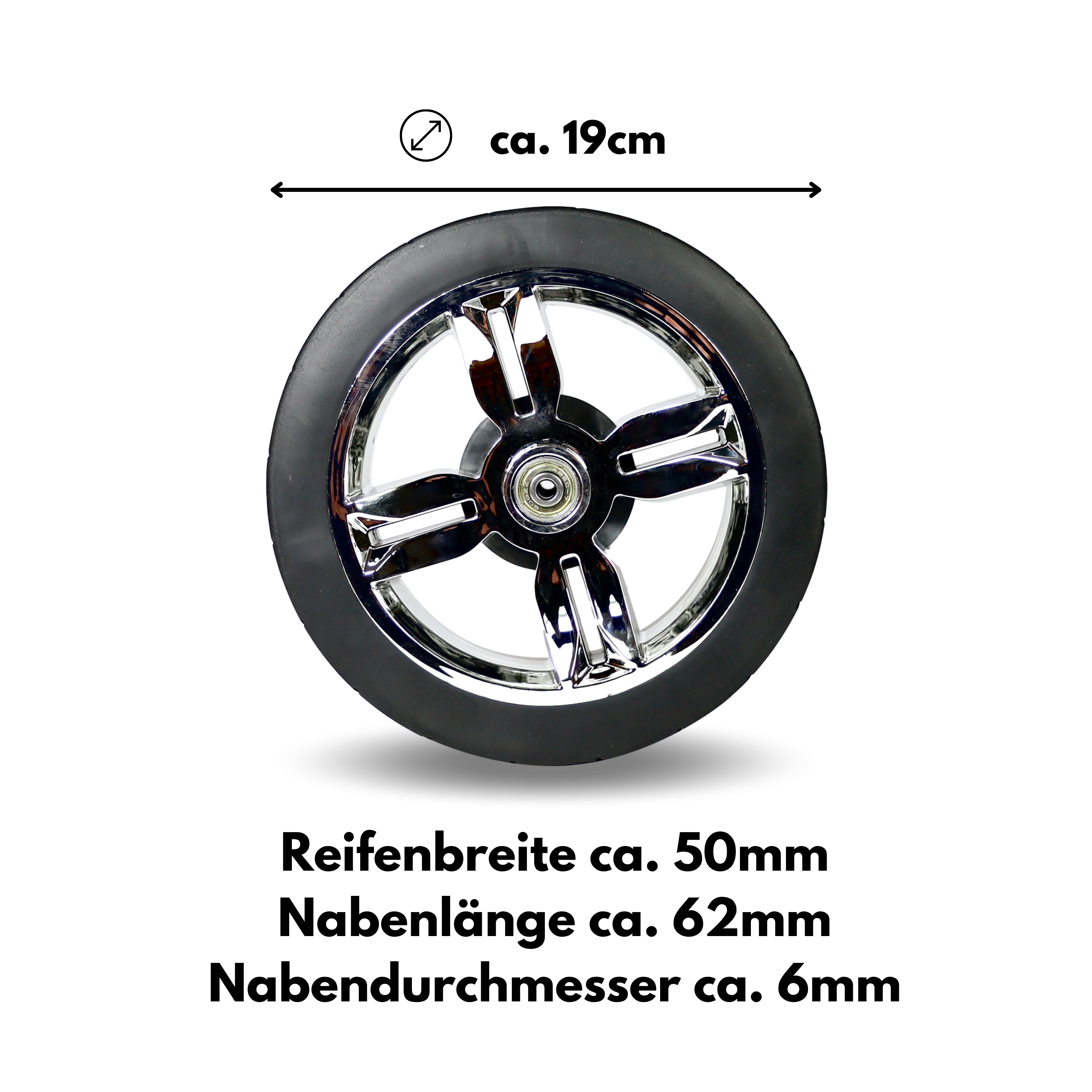 FROSAL Set mit 4 Rädern Bollerwagen Leo & Loki Fuxtec Kesser