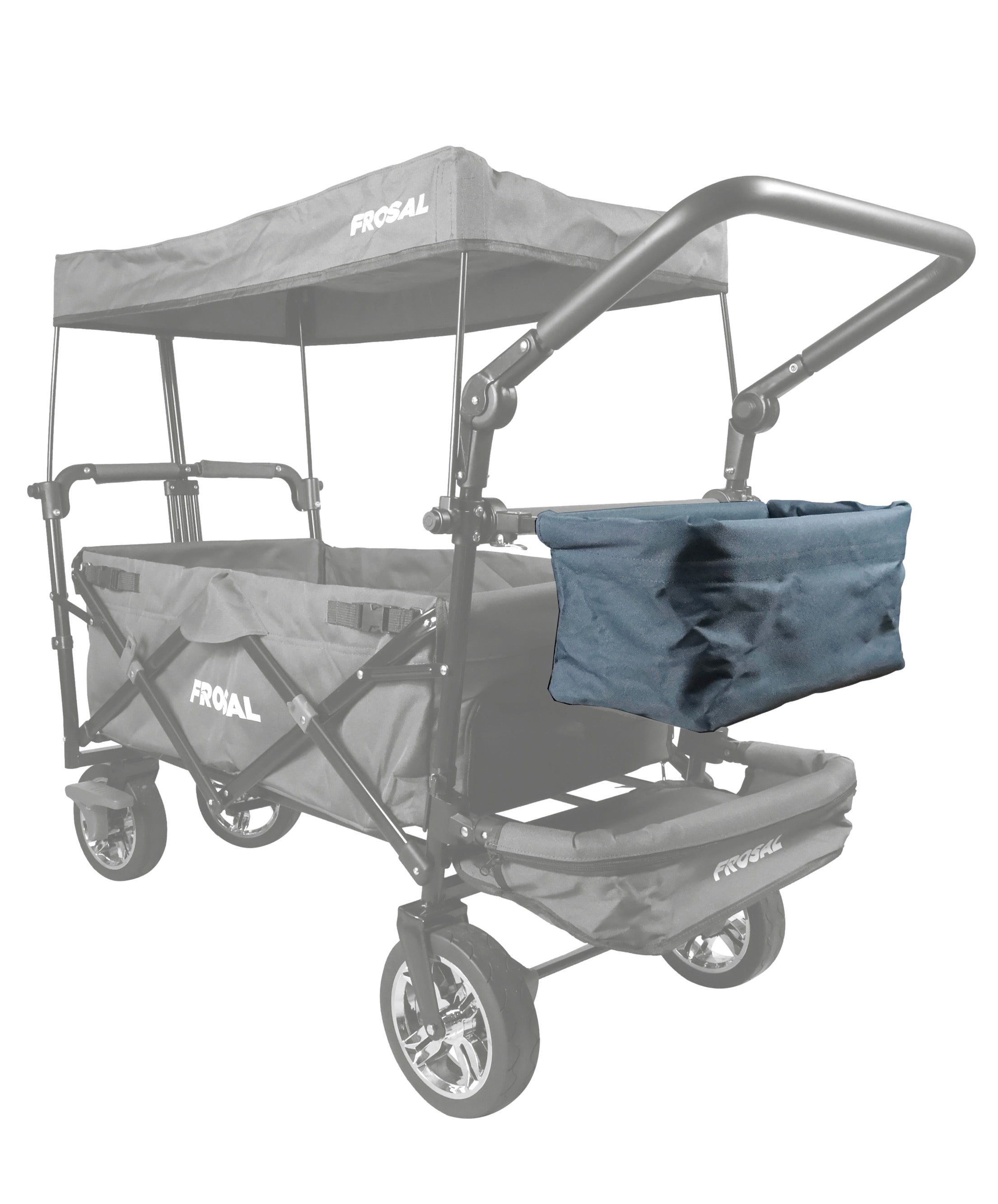 FROSAL Bezug Hecktasche für FROSAL Bollerwagen Leo