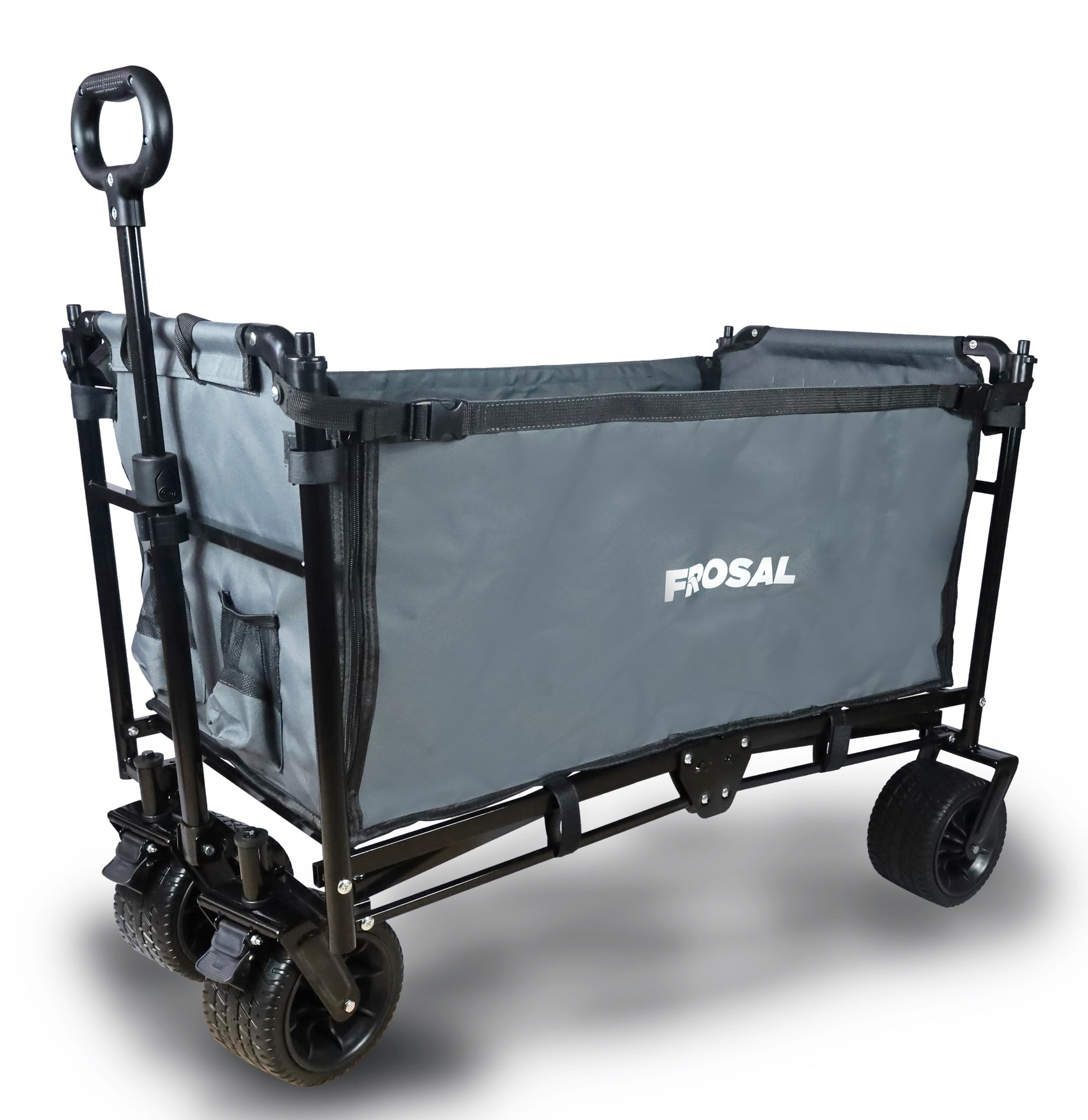 FROSAL Bollerwagen Tom–faltbar, robust vielseitig für Kinder Hunde