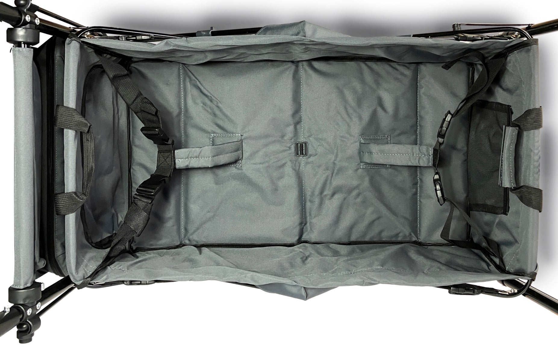 FROSAL handcart Leo grey including rain cover