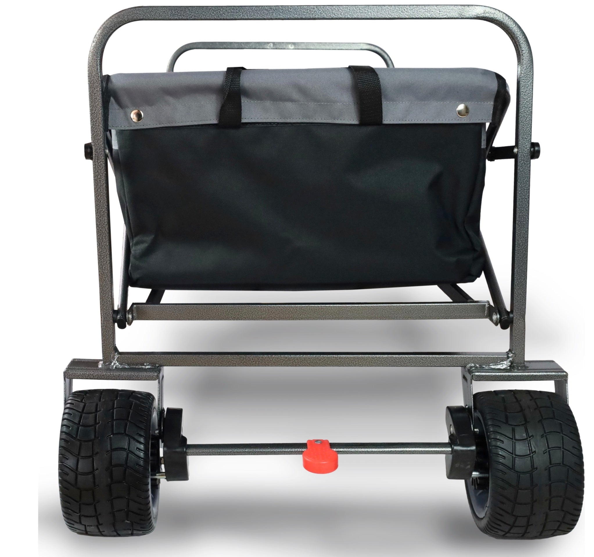 FROSAL Alex foldable handcart in black/grey beach cart