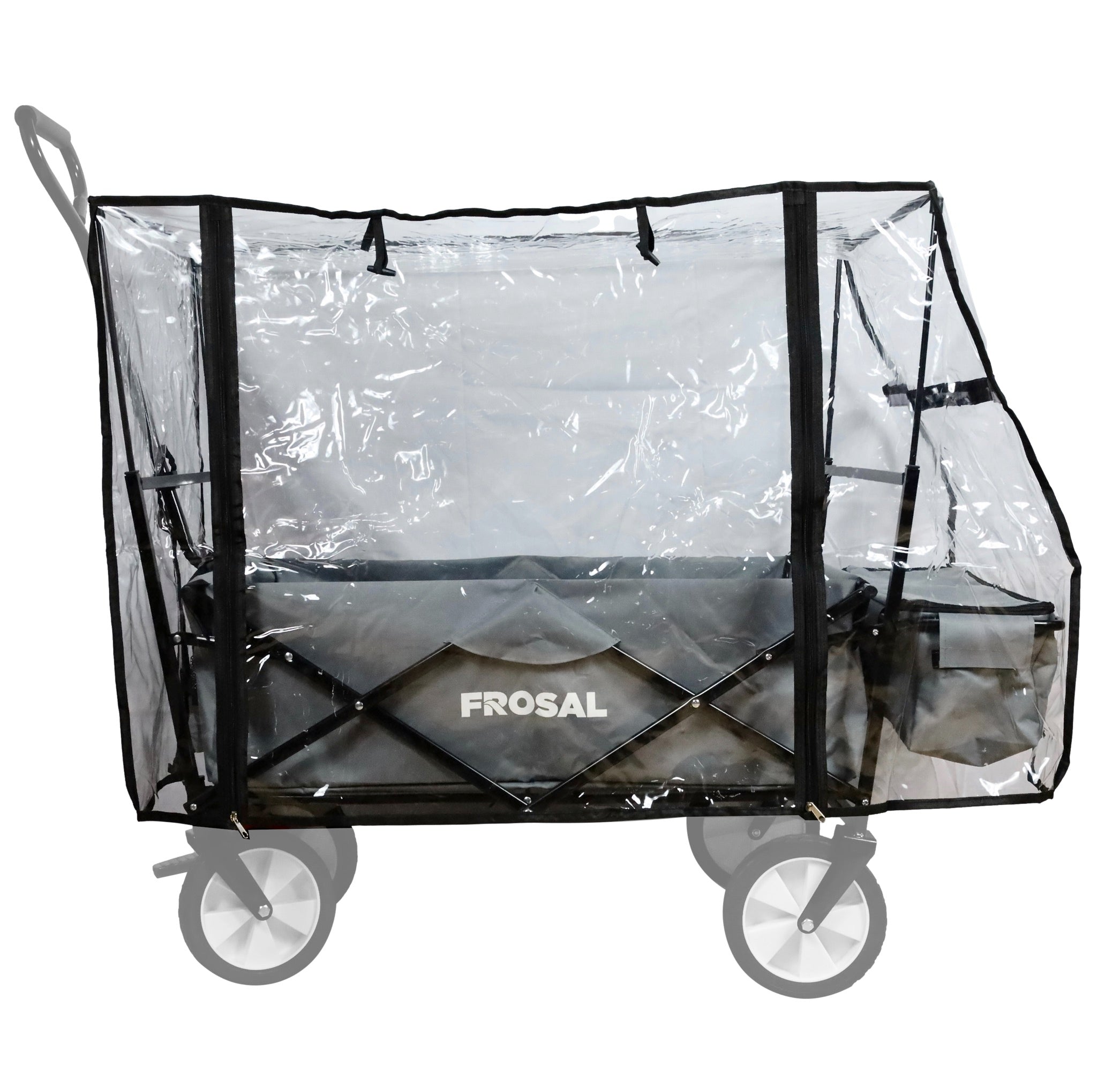 FROSAL Regenverdeck Bollerwagen Max Regenschutz