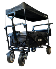 FROSAL Foldable handcart Loki with sunroof and push handle