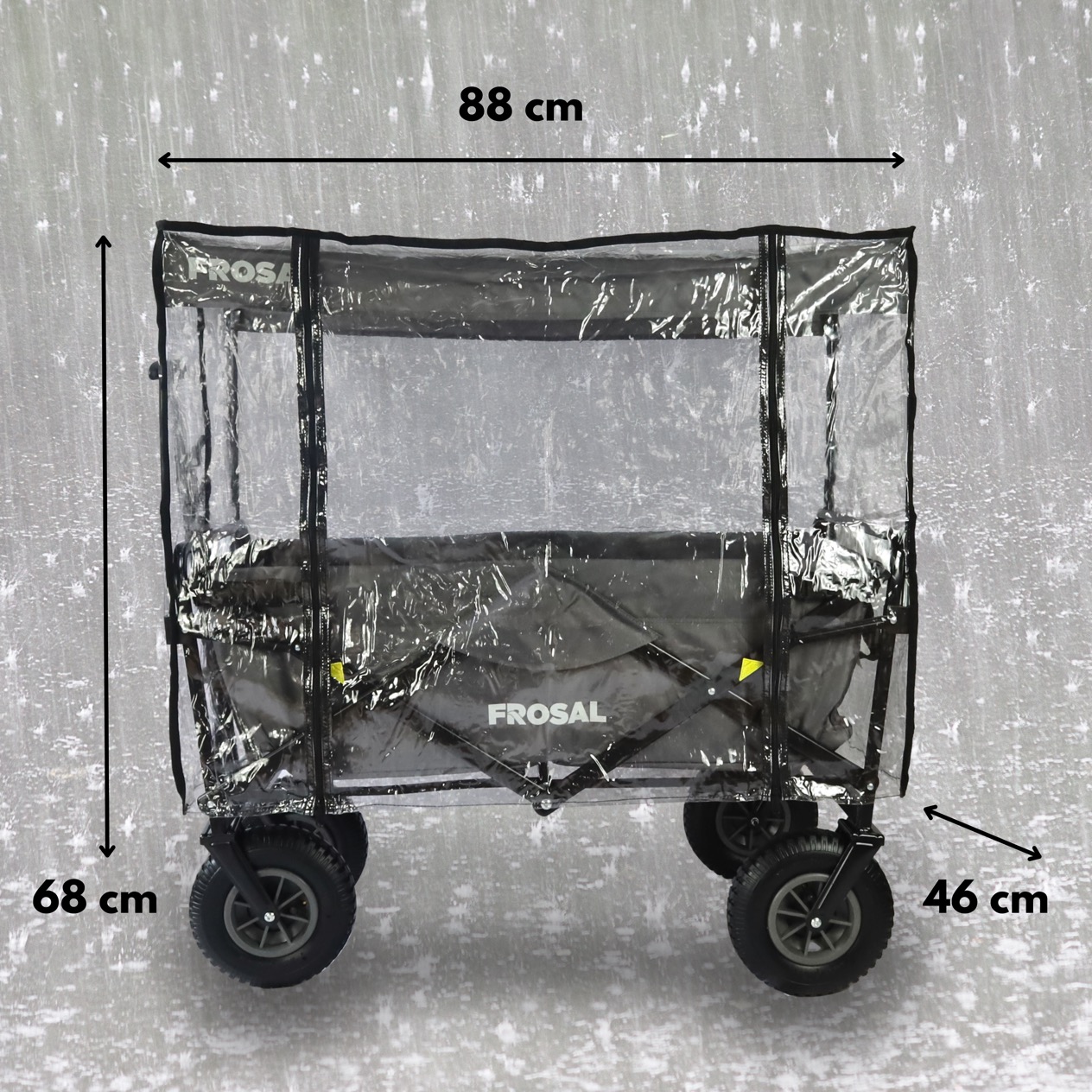 Regenverdeck für Bollerwagen Nick Regenschutz